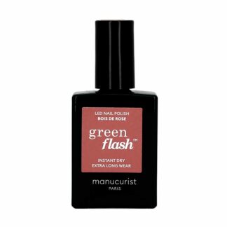 SEMI-PERMANENT LED GREEN FLASH - 15 ML - Bois de Rose