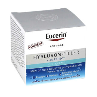 Eucerin Hyaluron-Filler + 3x Effect Gel-Crème Vochtinbrengende Nachtverzorging