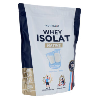 Nutri&Co Whey Isolat Native smaakvrij