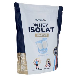 Nutri&Co Whey Isolat Native smaakvrij
