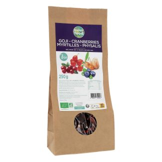 Supra Food Biologische Goji-Cranberries-Myrtilles-Physalis