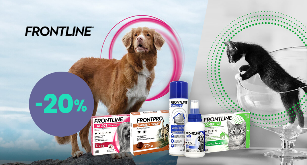 Frontline : 20% de réduction pour une protection sans compromis