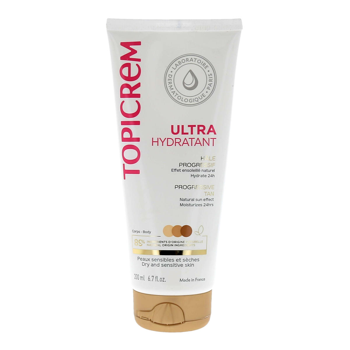 Topicrem Ultra Hydratant Hâle Progressif Corps