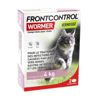 Frontcontrol Wormer Vermifuge Chats