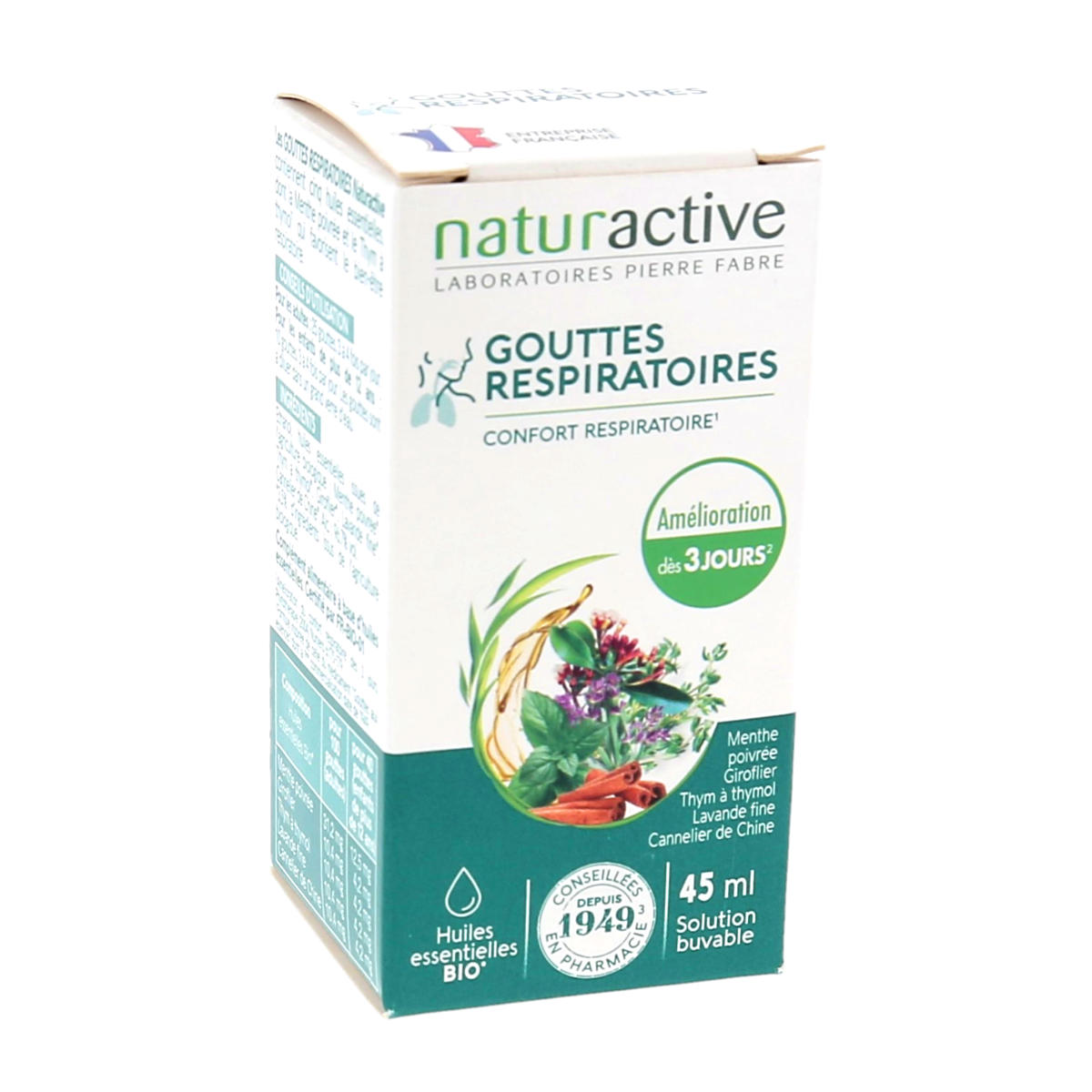 Naturactive Gouttes Respiratoires Solution Buvable