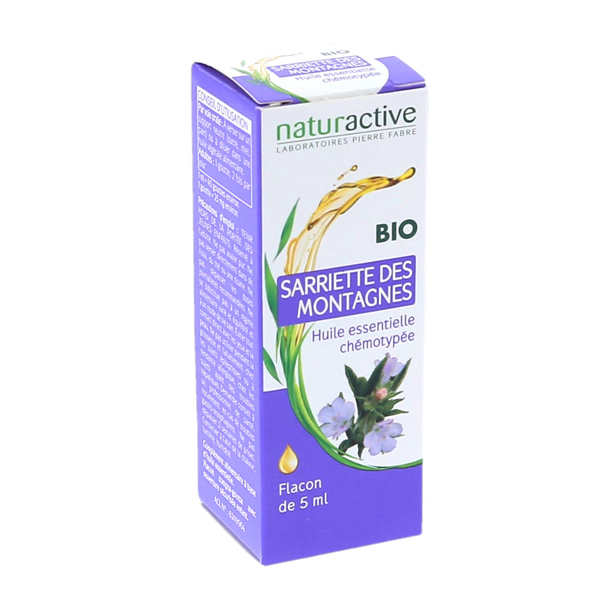 Naturactive Sarriette des Montagnes Bio Huile Essentielle Chémotypée