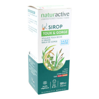 Naturactive Sirop Toux & Gorge dès 2 ans