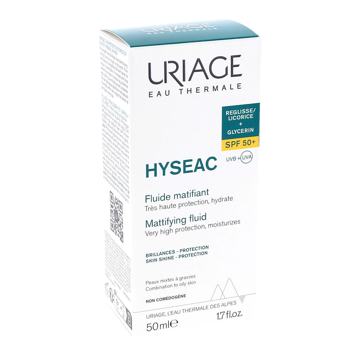 Uriage Hyseac Fluide Matifiant SPF50+