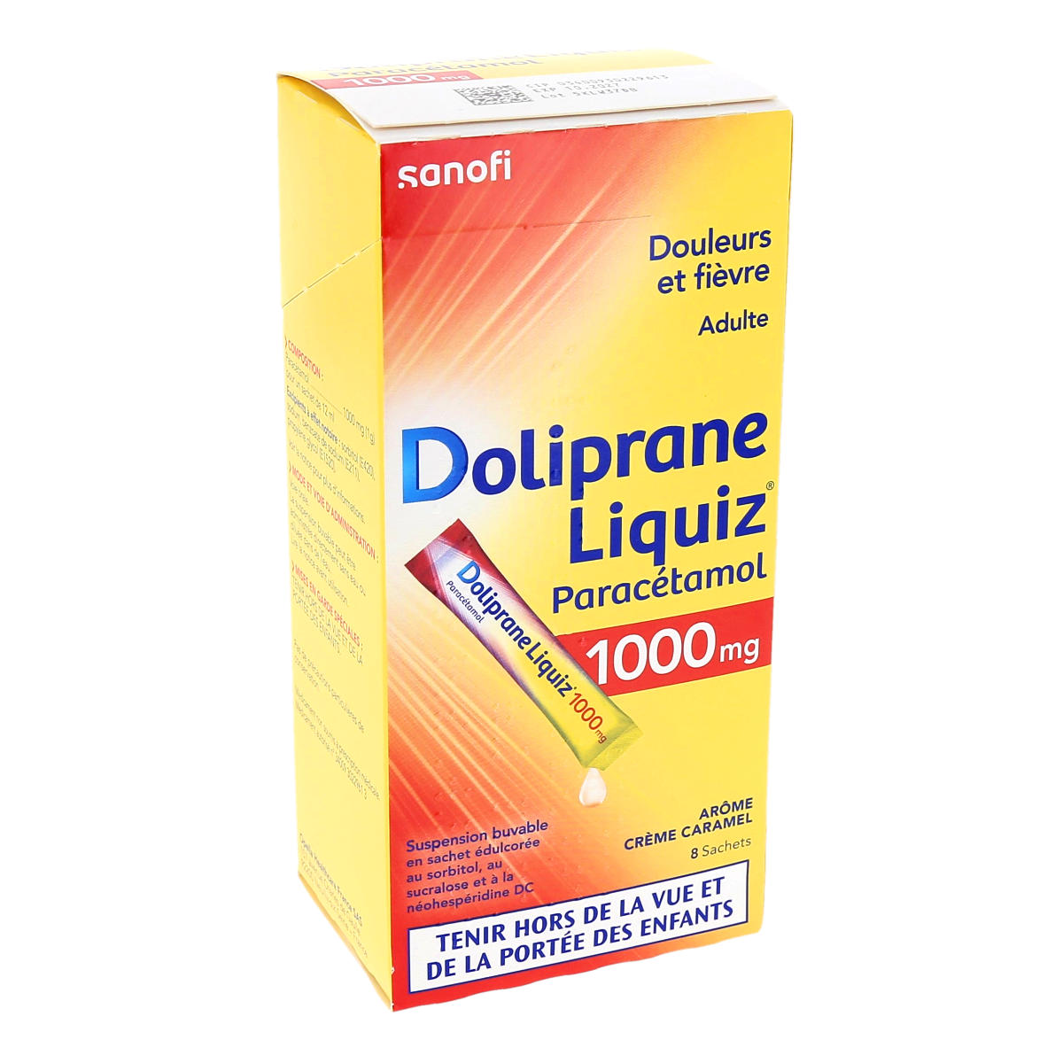 Doliprane Liquiz 1000mg Suspension Buvable