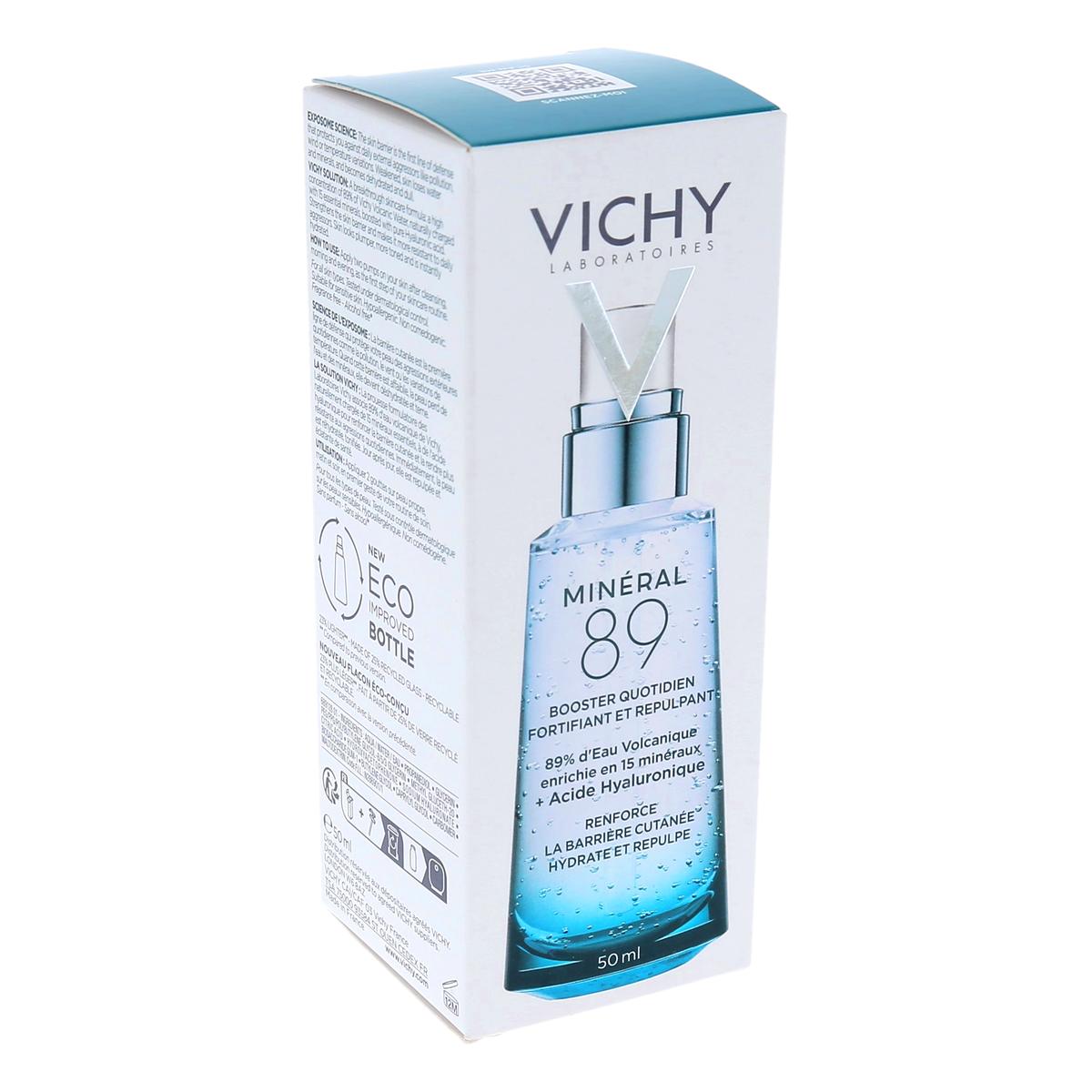 Vichy Minéral 89 Dagelijks versterkend en volumegevend booster-serum