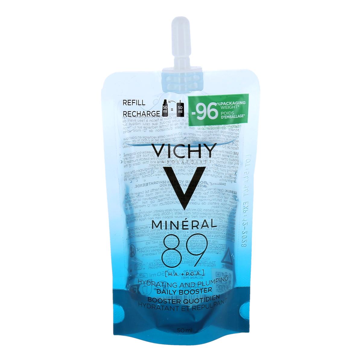 Vichy Minéral 89 Dagelijks te gebruiken hydraterend en opvullend serum