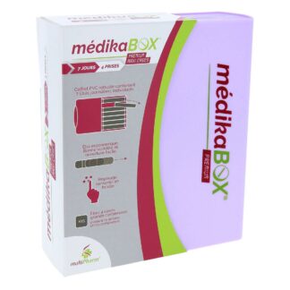 MédikaBox Premium Maxi-doosjes: pillendoosje voor 7 dagen/4 innames