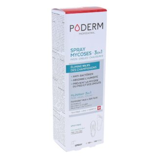 Poderm 3-in-1-spray tegen schimmelinfecties