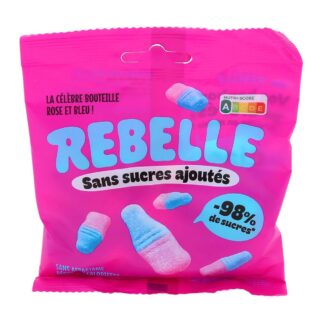 REBELLE De beroemde roze en blauwe fles