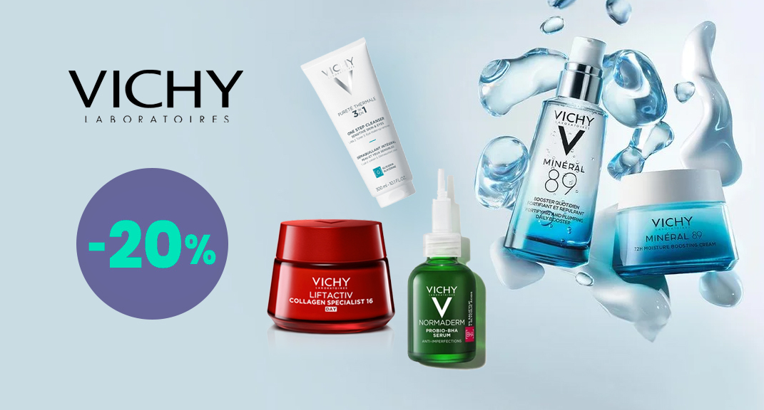 Vichy – L’expertise de la dermo-cosmétique en promo
