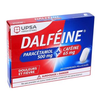 Dalféine Paracetamol 500 mg/Cafeïne 65 mg