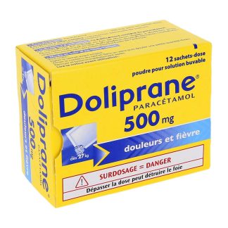Doliprane 500 mg Poeder voor drank