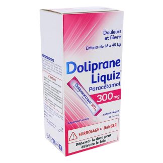 Doliprane Liquiz 300 mg drank