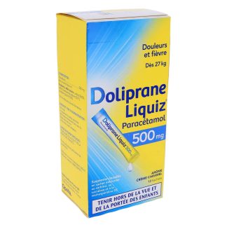 Doliprane Liquiz 500 mg drank