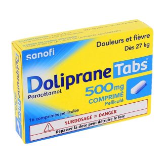 Doliprane Tabs 500 mg