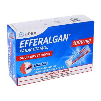 Efferalgan 1000 mg korrels in zakjes