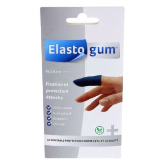 Elastogum Blauw – Bevestiging en waterdichte bescherming