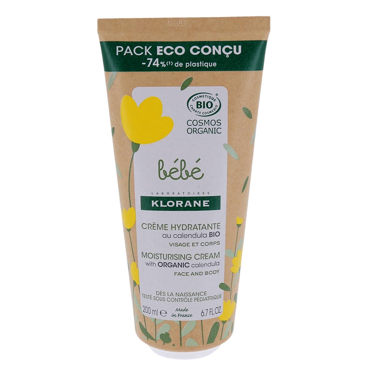 Klorane Baby Hydraterende crème met biologische calendula