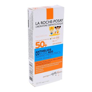 La Roche-Posay Anthelios UVMUNE 400 Dermo-Pediatrics Onzichtbare vloeistof met ultralange UVA-bescherming SPF50+