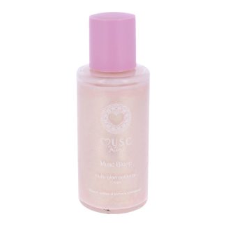 Musc Intime Glanzende lichaamsolie met glitters, witte muskus