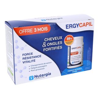 Nutergia Ergycapil Versterkt haar en nagels