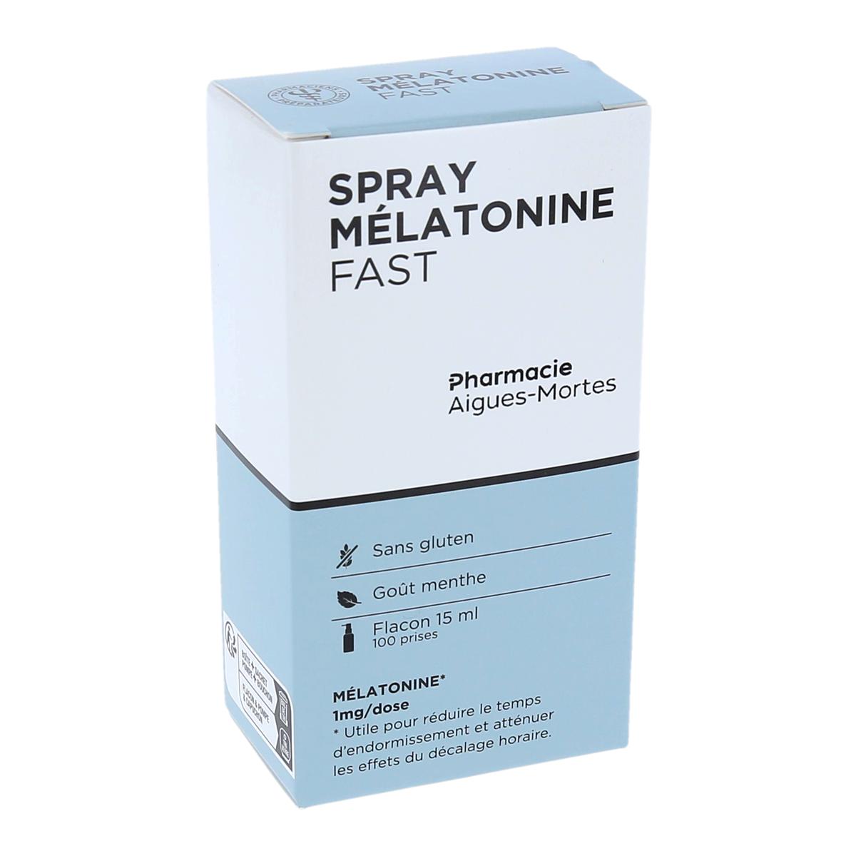 Apotheek Aigues-Mortes Melatonine Fast-spray (1 mg/dosis)