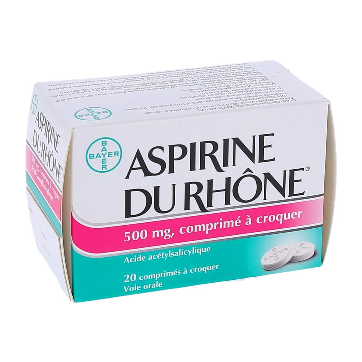 Aspirine Du Rhône 500 mg