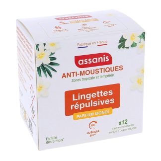 Assanis Muggenafweerdoekjes vanaf 6 maanden