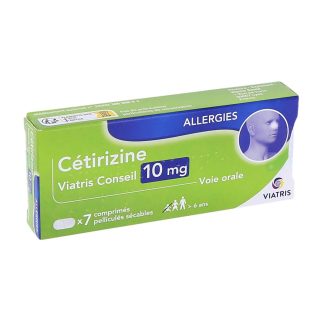 Cetirizine Viatris Conseil 10 mg