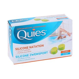 Quies Oorbeschermers van siliconen voor zwemmen