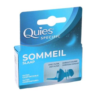 Quies Specifieke gehoorbescherming voor tijdens de slaap 24 dB