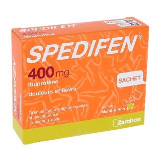 Spedifen 400 mg Granulaat voor drank