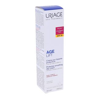 Uriage Age Lift Gladmakende en beschermende dagcrème SPF30
