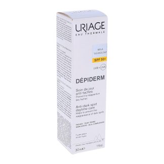 Uriage Dépiderm Dagcrème tegen pigmentvlekken SPF50+