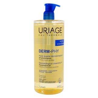 Uriage DERM-PHY Dermatologische reinigingsolie met fysiologische pH-waarde