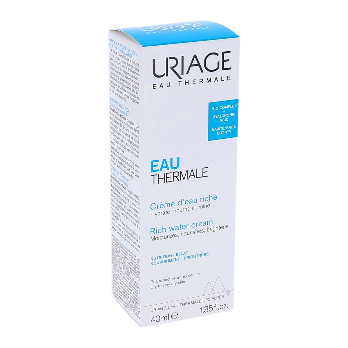 Uriage Thermaalwater Rijke Watercrème