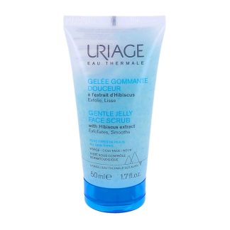 Uriage Zachte Scrubgel met hibiscus-extract