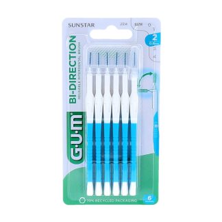 GUM Bi-Direction herbruikbare interdentale borsteltjes 0