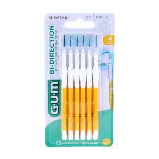GUM Bi-Direction herbruikbare interdentale borsteltjes 1