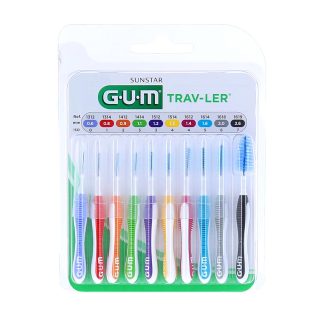 GUM Trav-Ler herbruikbare interdentale borsteltjes