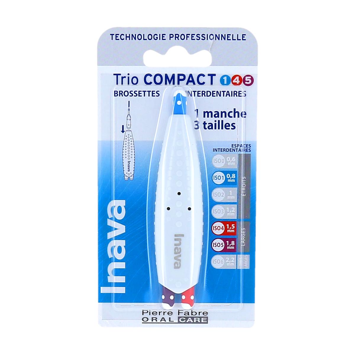 Inava Interdentale Borsteltjes Trio Compact 1/4/5 (0