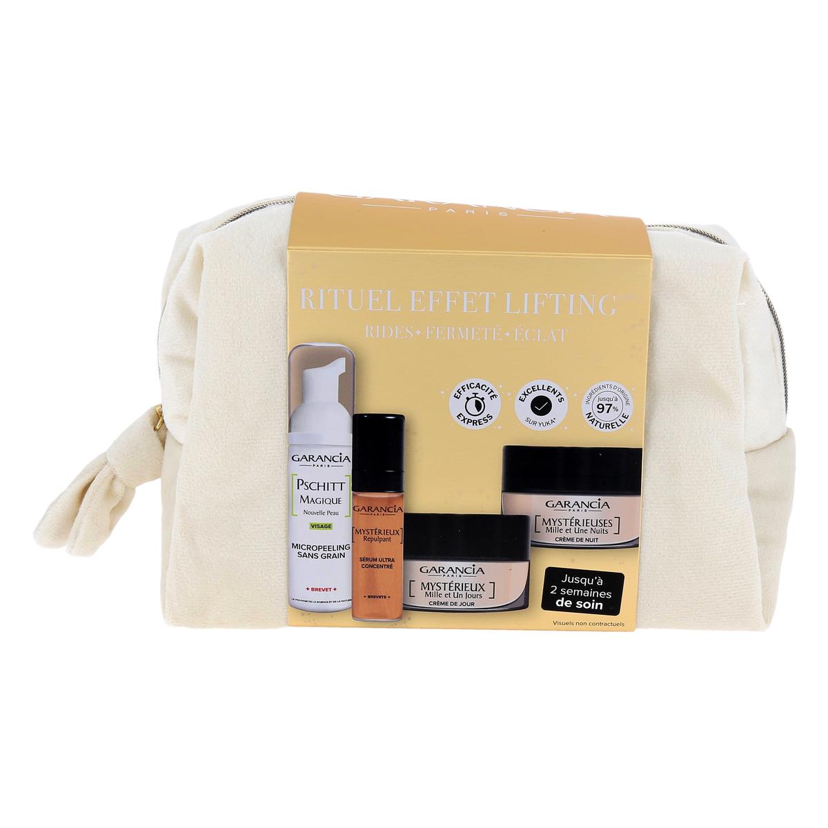 Garancia Ritueel met liftend effect, rimpels/stevigheid/glans, tot 2 weken behandeling, set van 4 producten