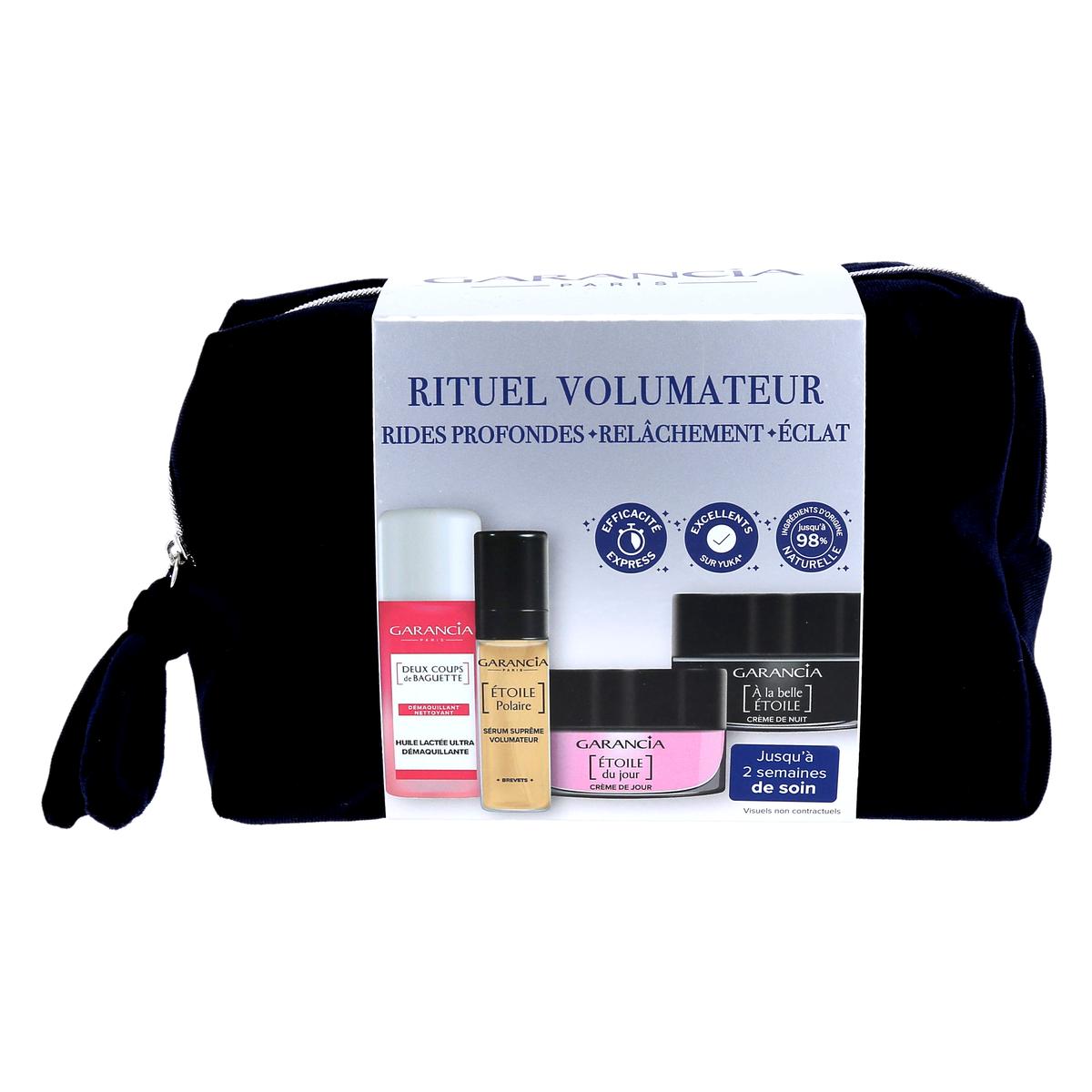 Garancia Volumiserend ritueel, Diepe rimpels/Verslapping/Straling, Tot 2 weken behandeling, set van 4 producten