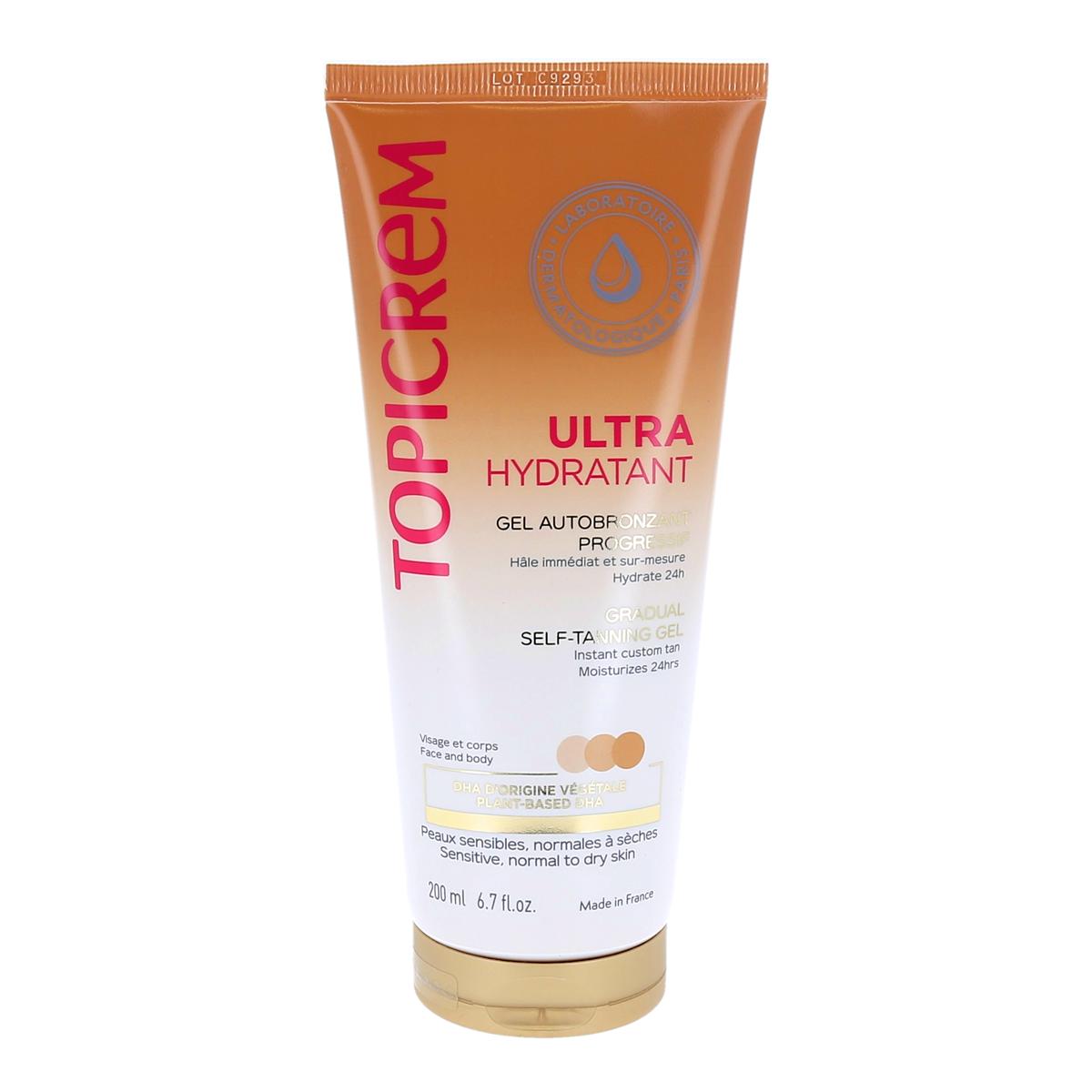 Topicrem Ultra Hydraterende Gel met Progressieve Zelfbruiner