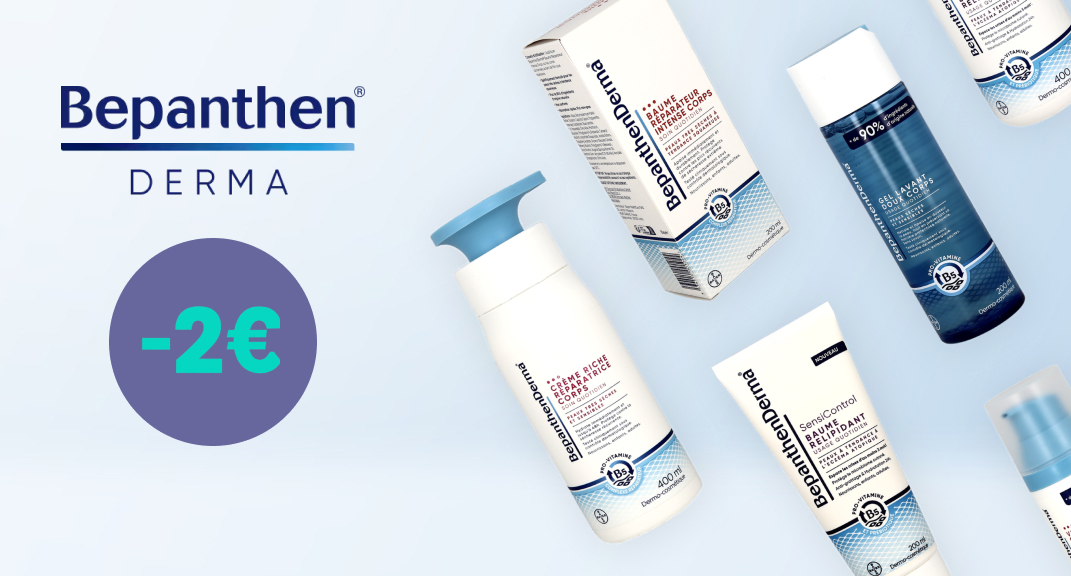 Offre douceur : Bepanthen Derma avec 2€ de réduction